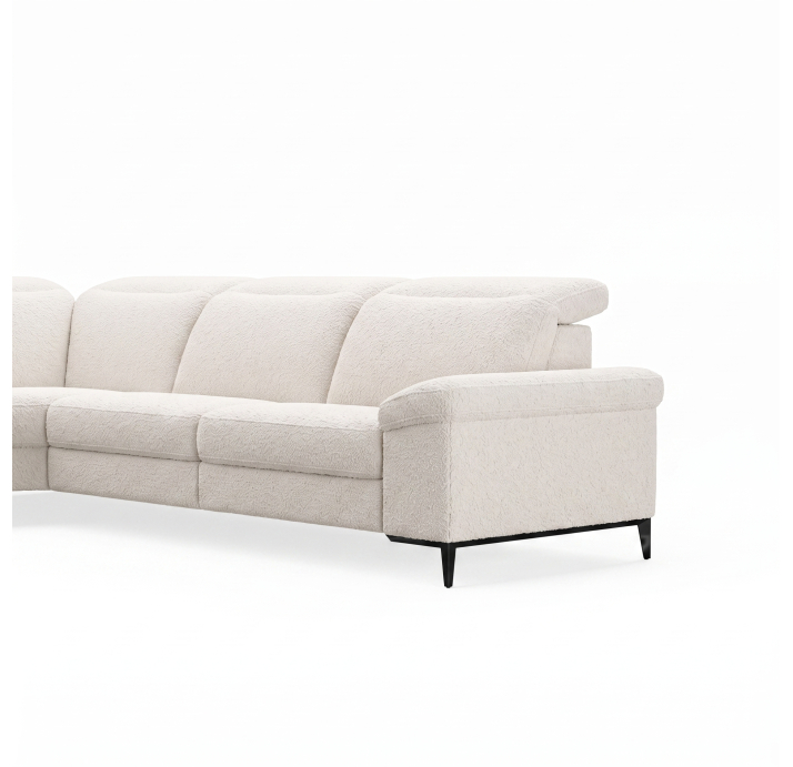 Диван CADINI B93-300-300B/VIVA OFFWHITE/BULTEX/01BL/E