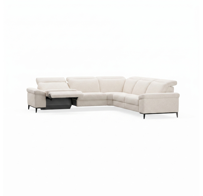 Диван CADINI B93-300-300B/VIVA OFFWHITE/BULTEX/01BL/E,R