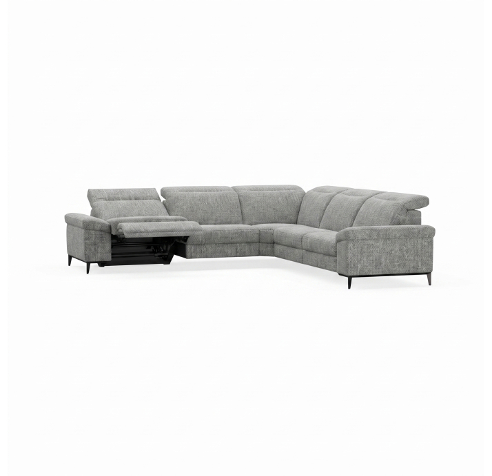 Диван CADINI B93-300-300B/AMIRI CARBON/BULTEX/01BL/E,R