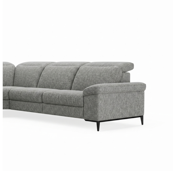 Диван CADINI B93-300-300B/AMIRI CARBON/BULTEX/01BL/E,R