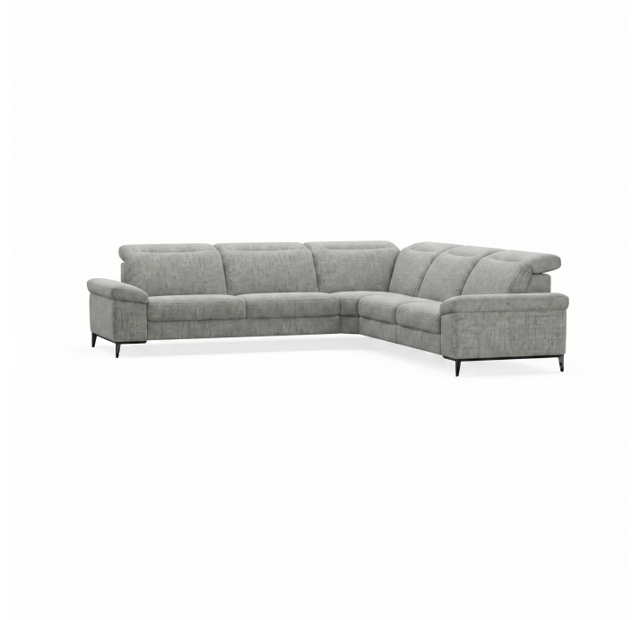 Диван CADINI B93-300-300B/AMIRI CARBON/BULTEX/01BL/E