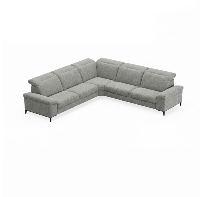 Диван CADINI B93-300-300B/AMIRI CARBON/BULTEX/01BL/E