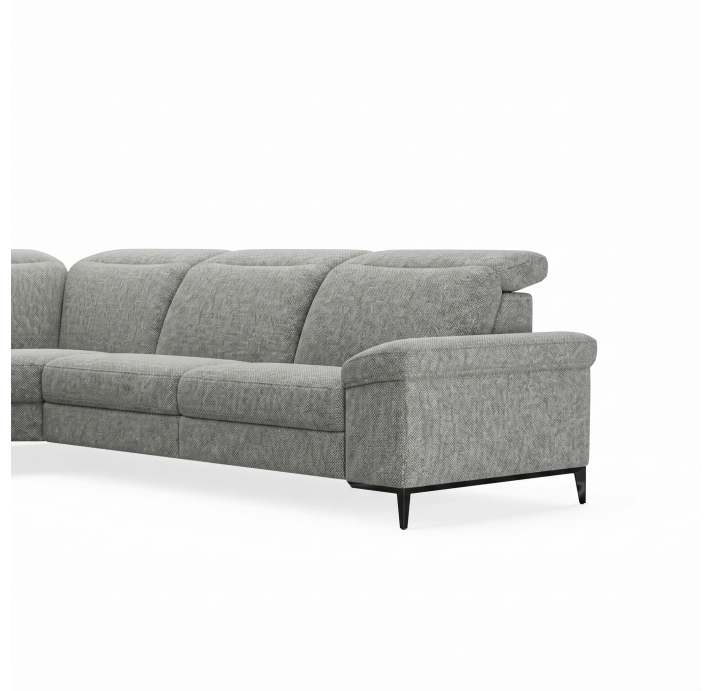 Диван CADINI B93-300-300B/AMIRI CARBON/BULTEX/01BL/E