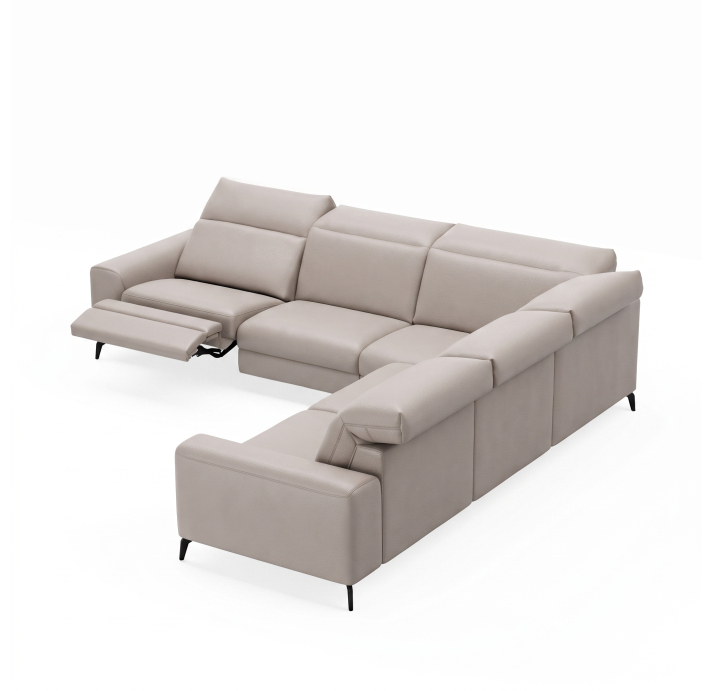 Диван DONATO B100-300-300B/MONTANA PERLE/VISCOTEX/01BL/E,MR