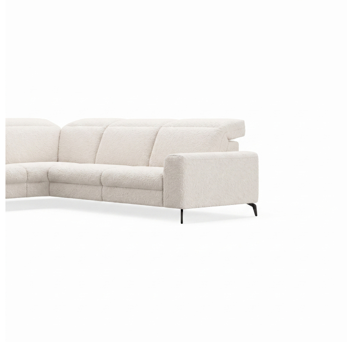 Диван DONATO B100-300-300B/VIVA OFFWHITE/VISCOTEX/01BL/E,MR