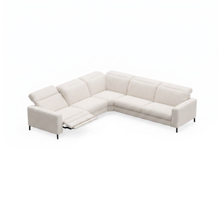 Диван FRATINO B101-300-300B/VIVA OFFWHITE/BULTEX/01BL/R,E,E,E