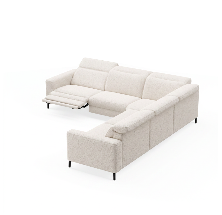 Диван FRATINO B101-300-300B/VIVA OFFWHITE/BULTEX/01BL/R,E,E,E