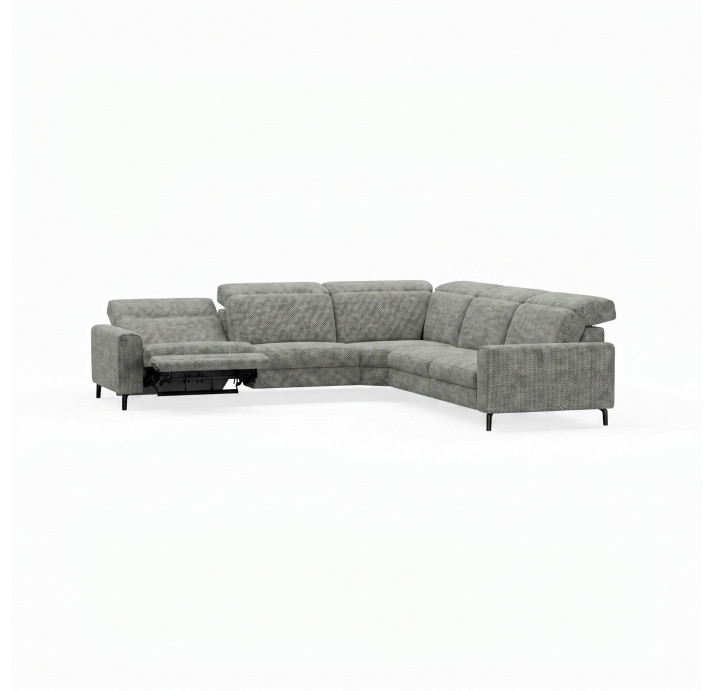 Диван FONTANE B100-300-300B/AMIRI CARBON/BULTEX/01BL/E,MR