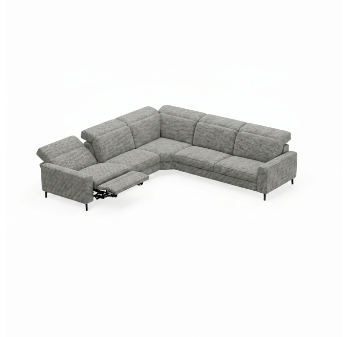 Диван FONTANE B100-300-300B/AMIRI CARBON/BULTEX/01BL/E,MR