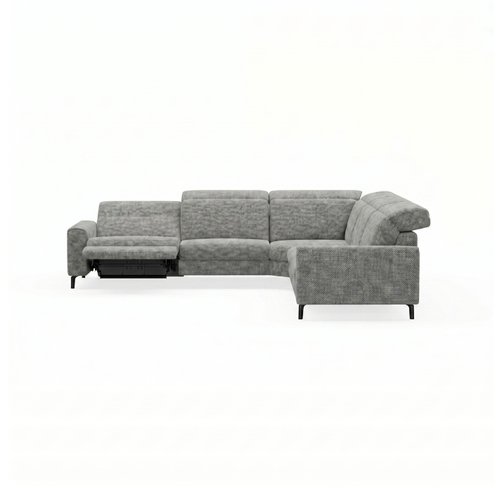 Диван FONTANE B100-300-300B/AMIRI CARBON/BULTEX/01BL/E,MR
