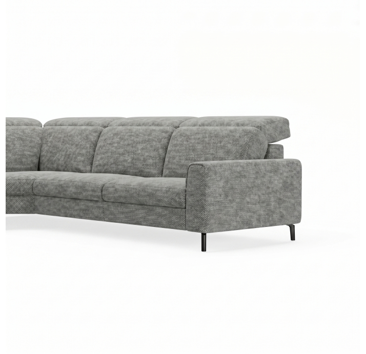 Диван FONTANE B100-300-300B/AMIRI CARBON/BULTEX/01BL/E,MR