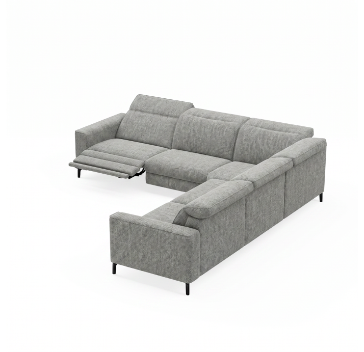 Диван FRATINO B101-300-300B/AMIRI CARBON/BULTEX/01BL/R,E,E,E