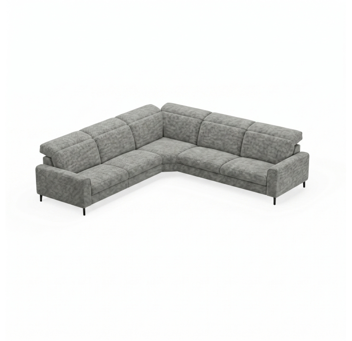 Диван FONTANE B100-300-300B/AMIRI CARBON/BULTEX/01BL/E