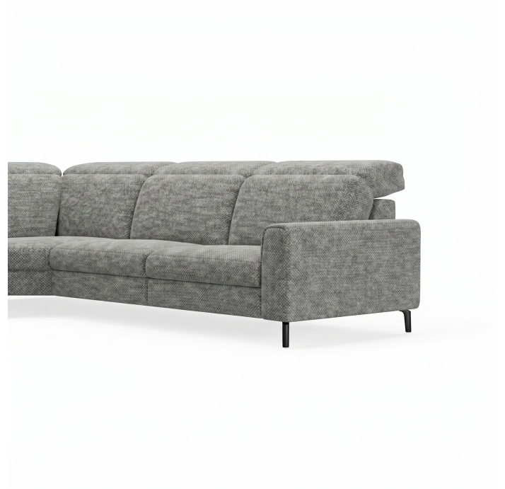 Диван FONTANE B100-300-300B/AMIRI CARBON/BULTEX/01BL/E
