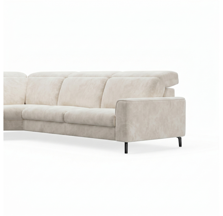 Диван FONTANE B100-300-300B/VIVA OFFWHITE/BULTEX/01BL/E