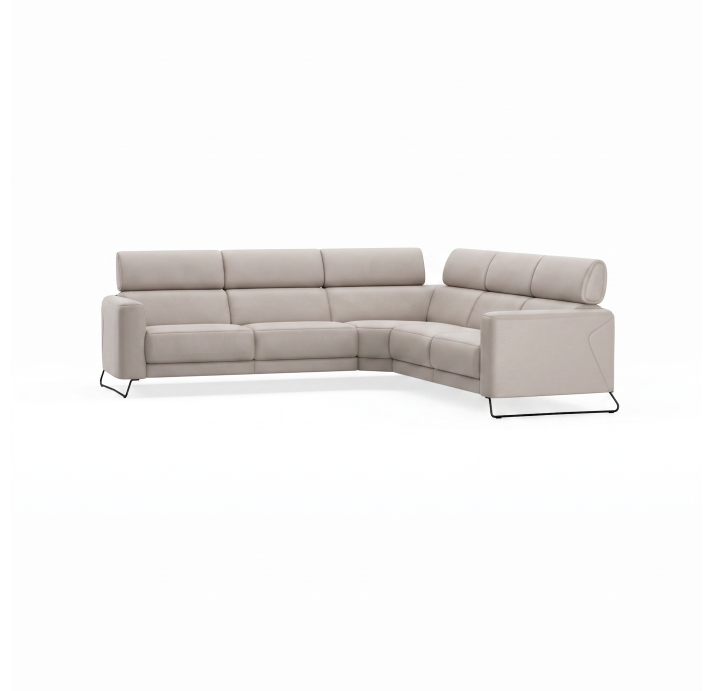 Диван MATHEO B100-300-300B/MONTANA PERLE/DYNASPRING/03BL/E
