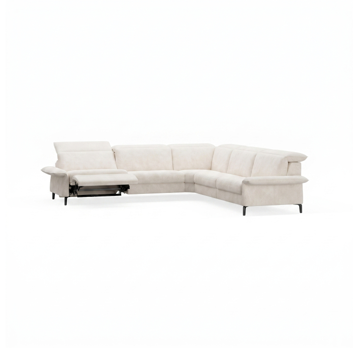 Диван ADORA B93-300-300B/VIVA OFFWHITE/BULTEX/03BL/E,R