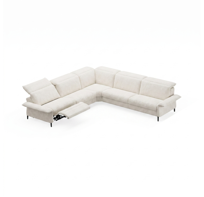Диван ADORA B93-300-300B/VIVA OFFWHITE/BULTEX/03BL/E,R