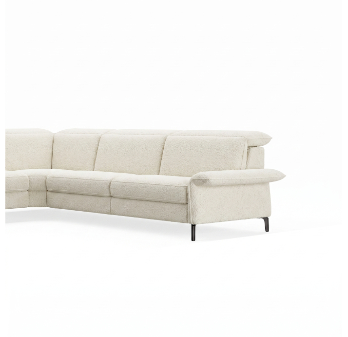 Диван ADORA B93-300-300B/VIVA OFFWHITE/BULTEX/03BL/E,R