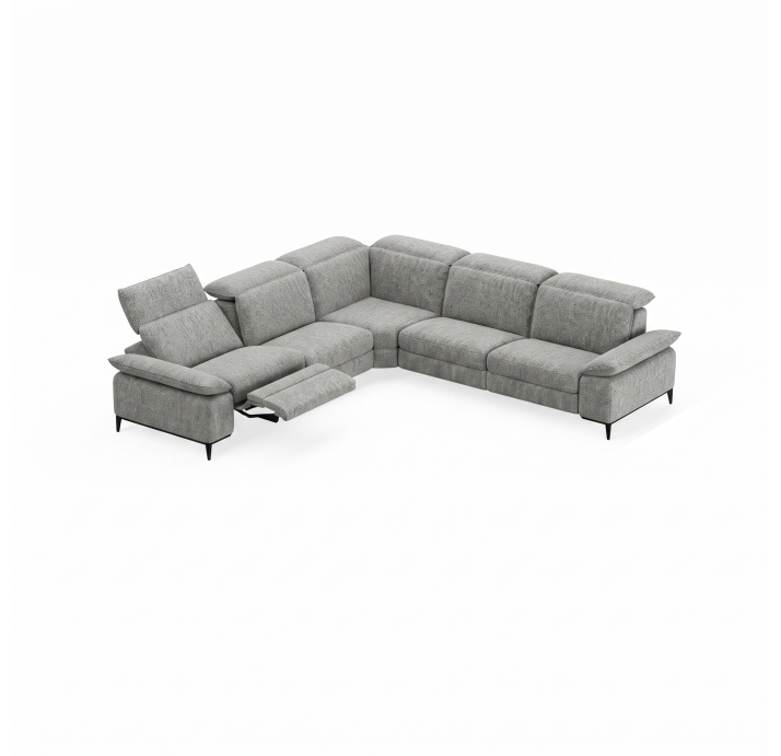 Диван COLUMBIA B93-300-300B/AMIRI CARBON/BULTEX/03BL/E,R