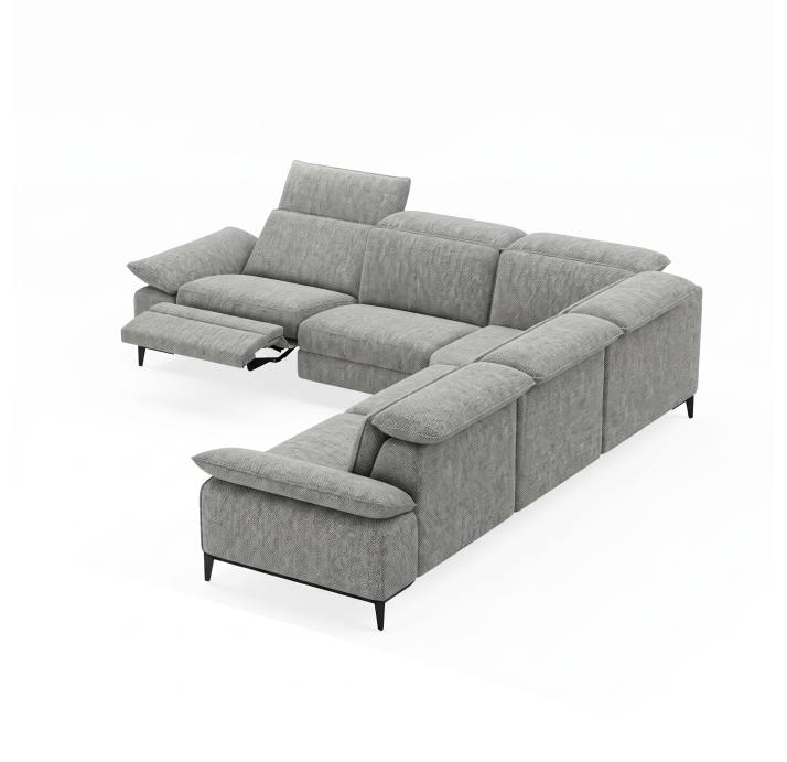 Диван COLUMBIA B93-300-300B/AMIRI CARBON/BULTEX/03BL/E,R