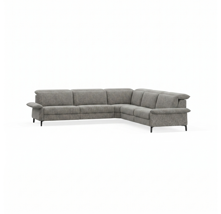 Диван ADORA B93-300-300B/AMIRI CARBON/BULTEX/03BL/E
