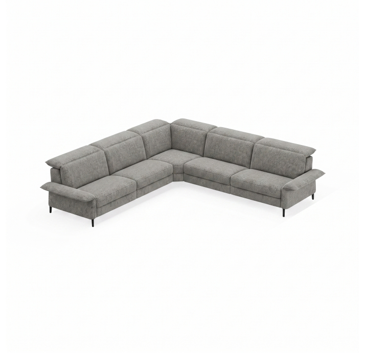 Диван ADORA B93-300-300B/AMIRI CARBON/BULTEX/03BL/E