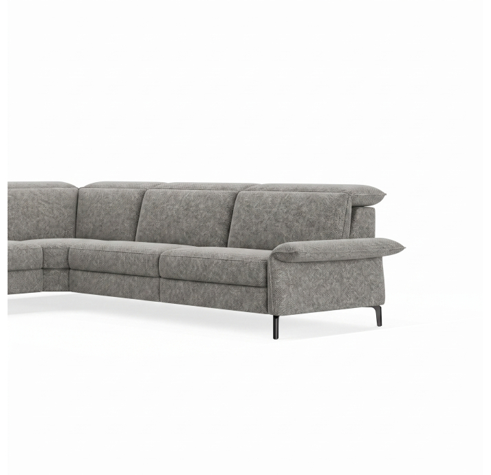 Диван ADORA B93-300-300B/AMIRI CARBON/BULTEX/03BL/E
