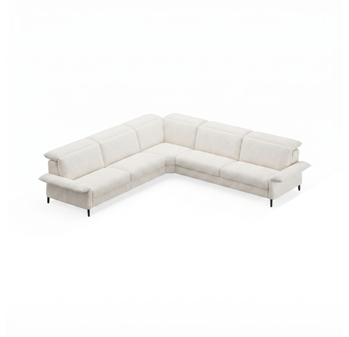 Диван ADORA B93-300-300B/VIVA OFFWHITE/BULTEX/03BL/E