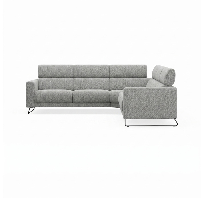 Диван MATHEO B100-300-300B/AMIRI CARBON/DYNASPRING/03BL/E
