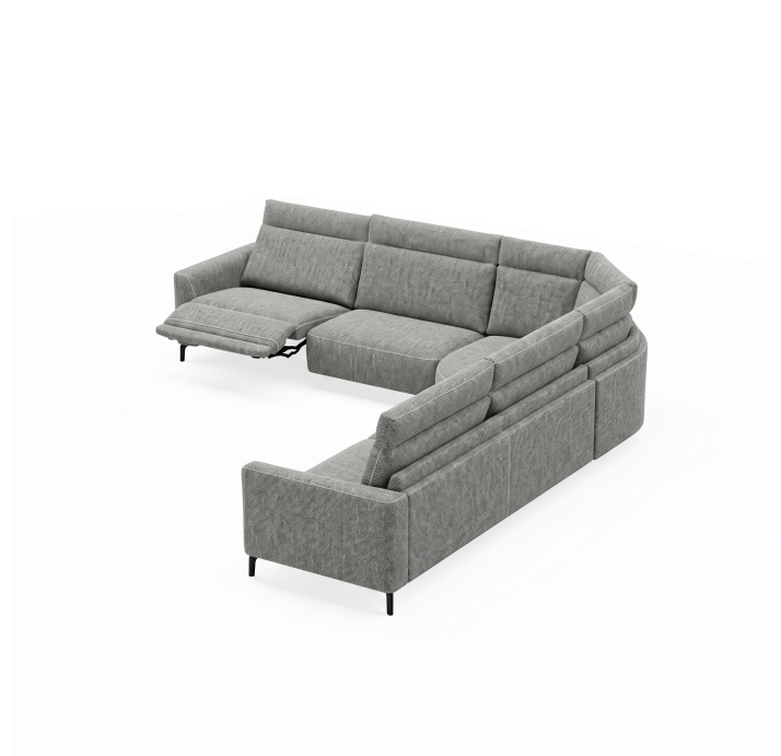 Диван COSMO B99-300-300B/AMIRI CARBON/BULTEX/01BL/E,MR