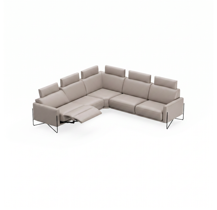Диван MILLER B92-300-300B/MONTANA PERLE/BULTEX/03BL/E,R