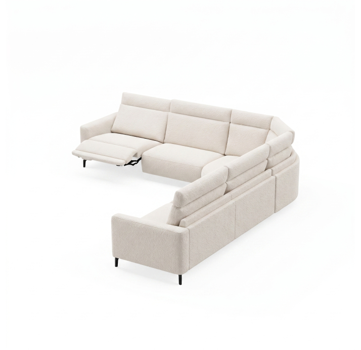 Диван COSMO B99-300-300B/VIVA OFFWHITE/BULTEX/01BL/E,MR
