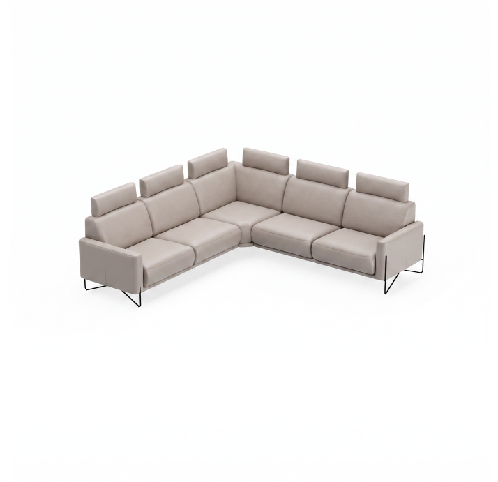 Диван MILLER B92-300-300B/MONTANA PERLE/BULTEX/03BL/E