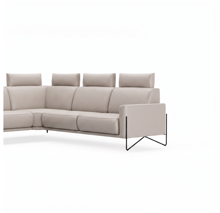 Диван MILLER B92-300-300B/MONTANA PERLE/BULTEX/03BL/E