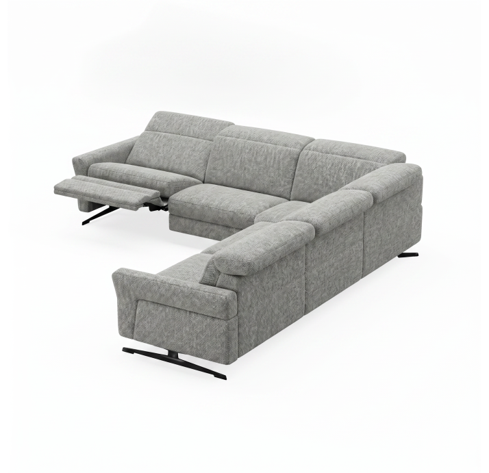 Диван TAMOUR B93-300-300B/AMIRI CARBON/BULTEX/03BL/E,R