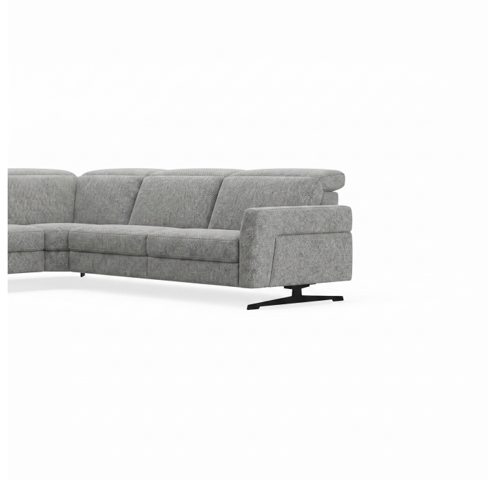 Диван TAMOUR B93-300-300B/AMIRI CARBON/BULTEX/03BL/E,R