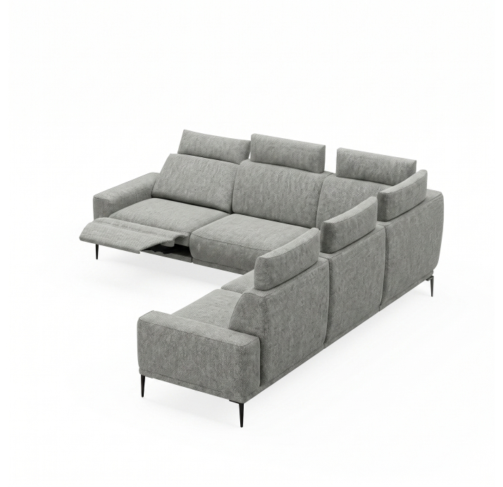 Диван MELLOW B92-300-300B/AMIRI CARBON/BULTEX/01BL/E,R