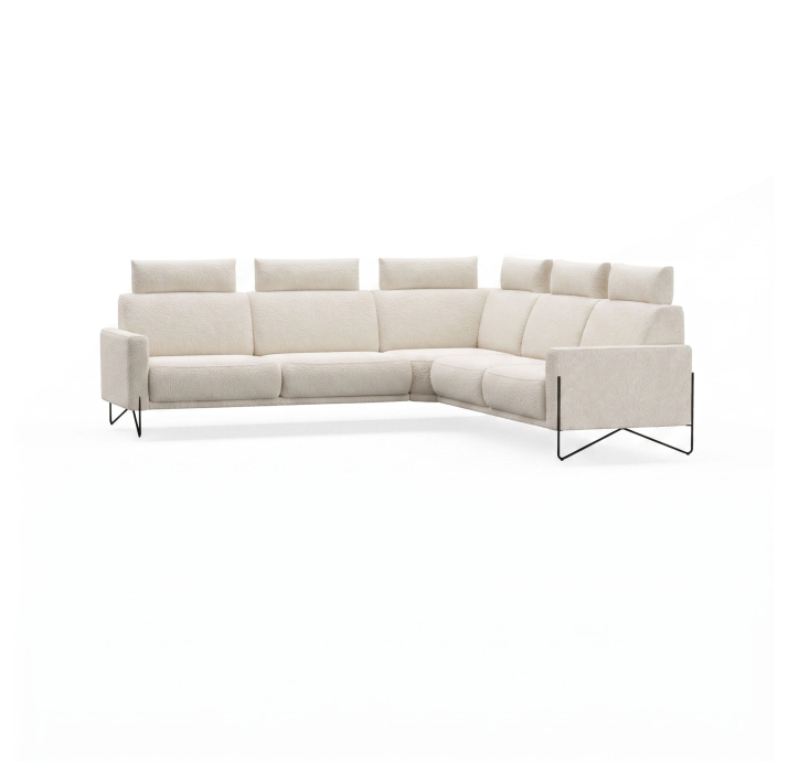 Диван MILLER B92-300-300B/VIVA OFFWHITE/BULTEX/03BL/E