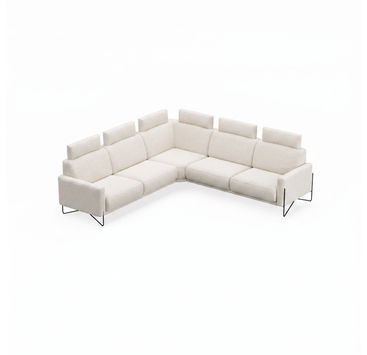 Диван MILLER B92-300-300B/VIVA OFFWHITE/BULTEX/03BL/E