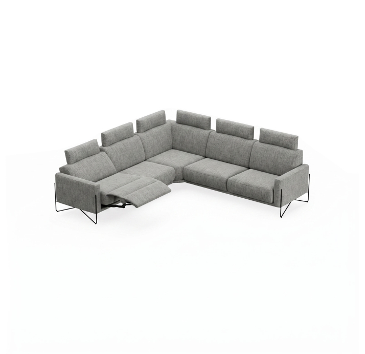 Диван MILLER B92-300-300B/AMIRI CARBON/BULTEX/03BL/E,R