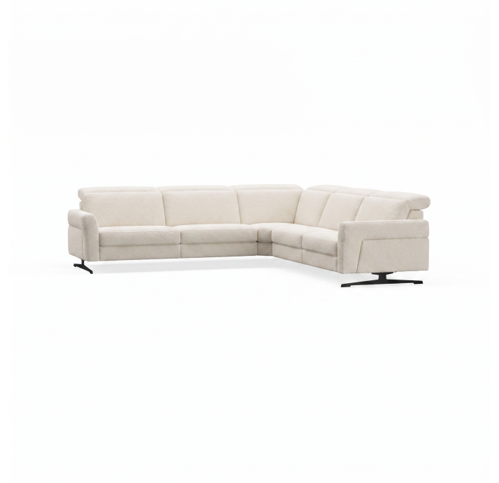 Диван TAMOUR B93-300-300B/VIVA OFFWHITE/BULTEX/03BL/E