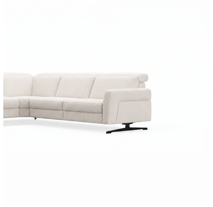 Диван TAMOUR B93-300-300B/VIVA OFFWHITE/BULTEX/03BL/E