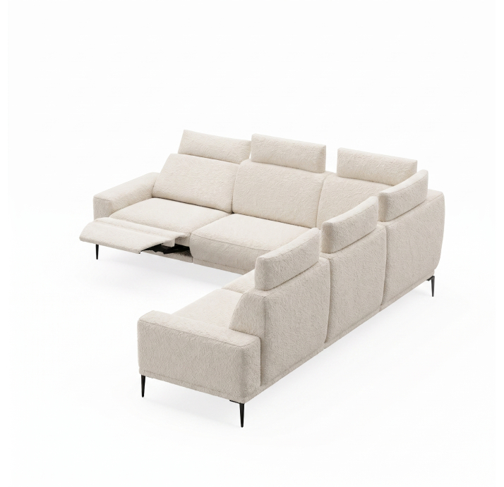 Диван MELLOW B92-300-300B/VIVA OFFWHITE/BULTEX/01BL/E,R
