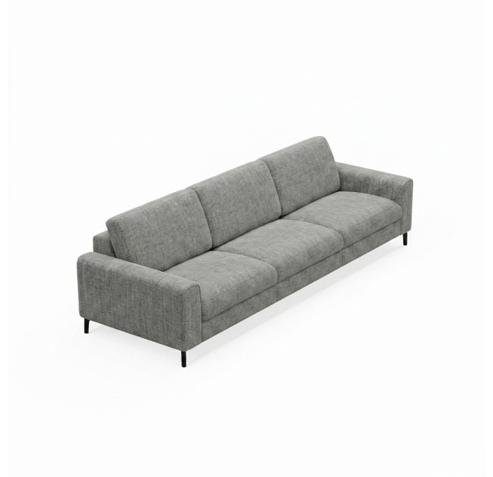 Диван FONTANE B100-280-100B/55/WEMBLEY PERLE/HR40/01BL/