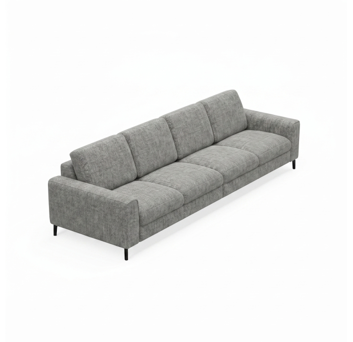 Диван FONTANE B100-300-100B/55/WEMBLEY PERLE/BULTEX/01BL/