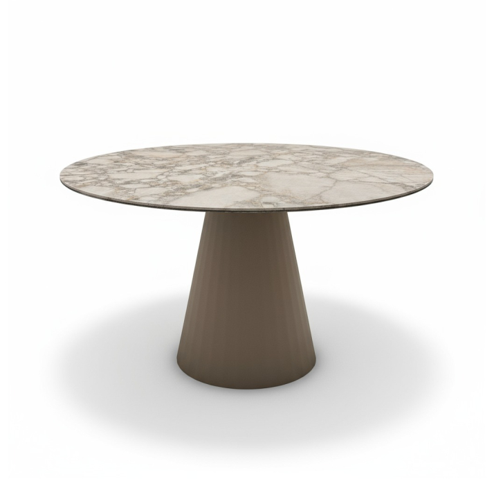 Стол обеденный MONACO DINING TABLE EMPT NMR  120X120X75 СМ. (NRM05533)