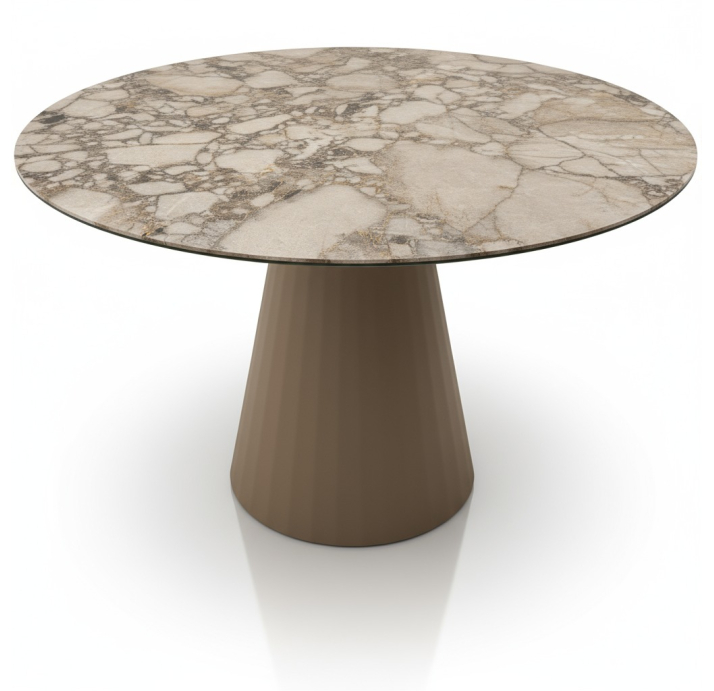 Стол обеденный MONACO DINING TABLE EMPT NMR  120X120X75 СМ. (NRM05533)