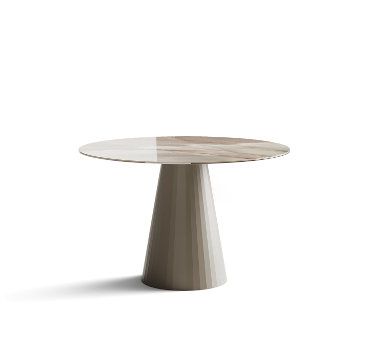 Стол обеденный MONACO DINING TABLE EMPT REVE DE REY CHOCO  120X120X75 СМ. (NRM05532)