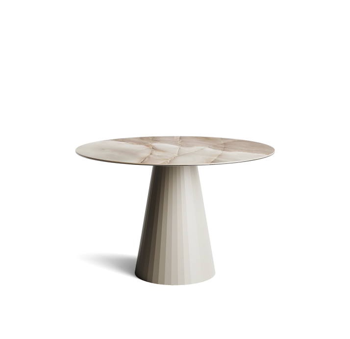 Стол обеденный MONACO DINING TABLE EMPT REVE DE REY CHOCO  120X120X75 СМ. (NRM05532)